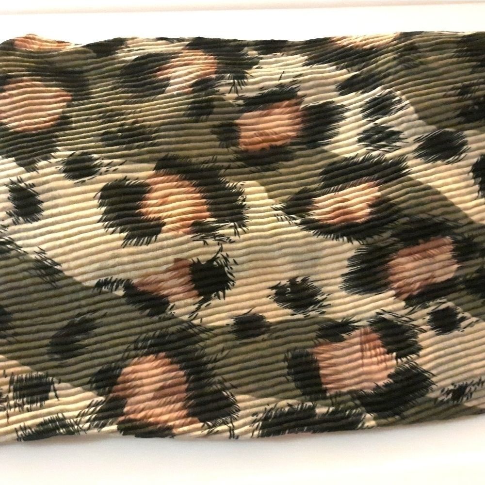 LULLA BY BINDYA BEIGE AND BLUSH CRINKLE SCARF